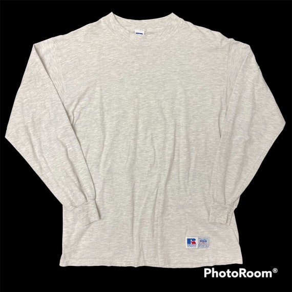 Vintage 80 90's Russell Athletic Heather Gray Gym… - image 2