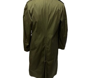 Vintage 50's Men Military Overcoat OG107 KOREAN WAR 1953 US 3rd