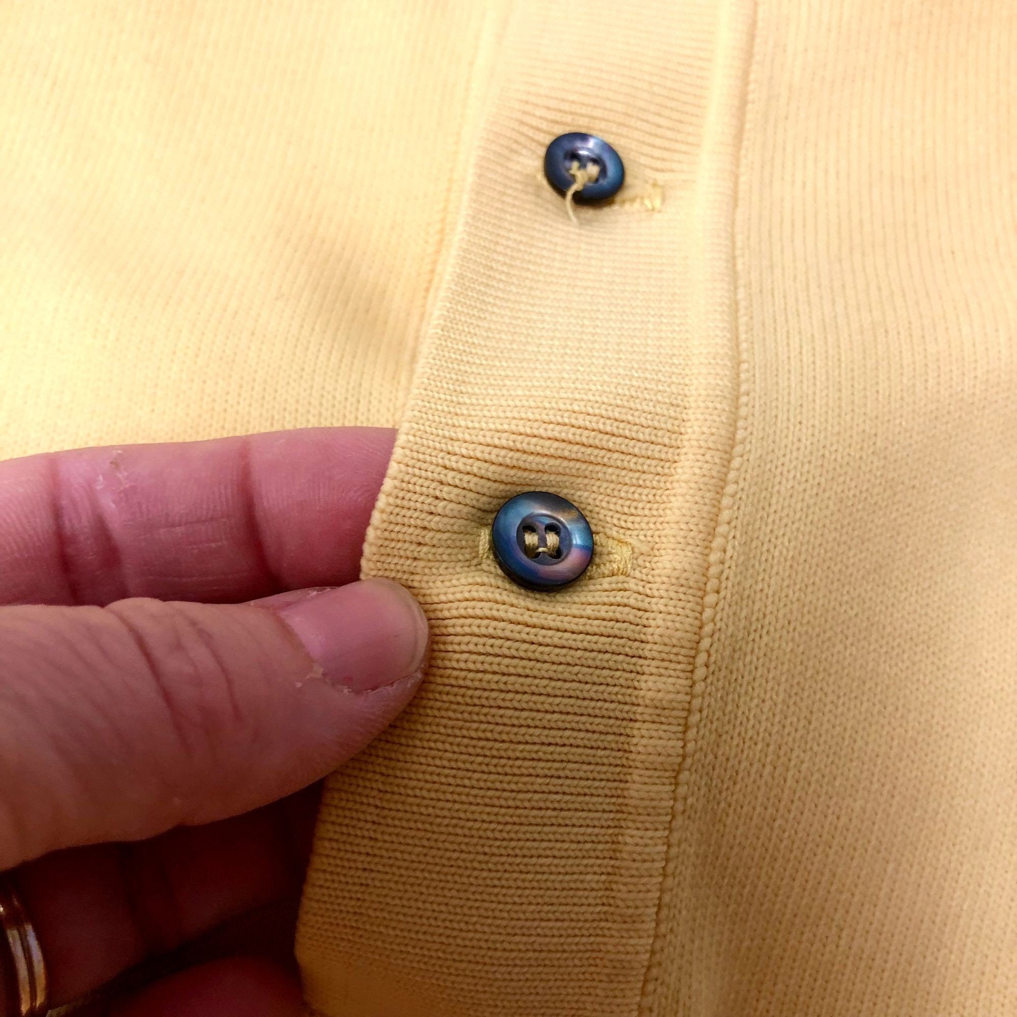 Vintage 70's Puritan BAN LON Men Yellow Gold HUGE Butterfly Vintage 70's Puritan BAN LON Men Yellow Gold HUGE Butterfly