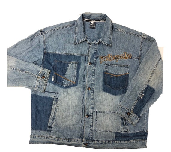 Vintage 90's Pelle Pelle Marc Buchanan Men's Blue Jean Vintage 90's Pelle Pelle Marc Buchanan Men's Blue Jean