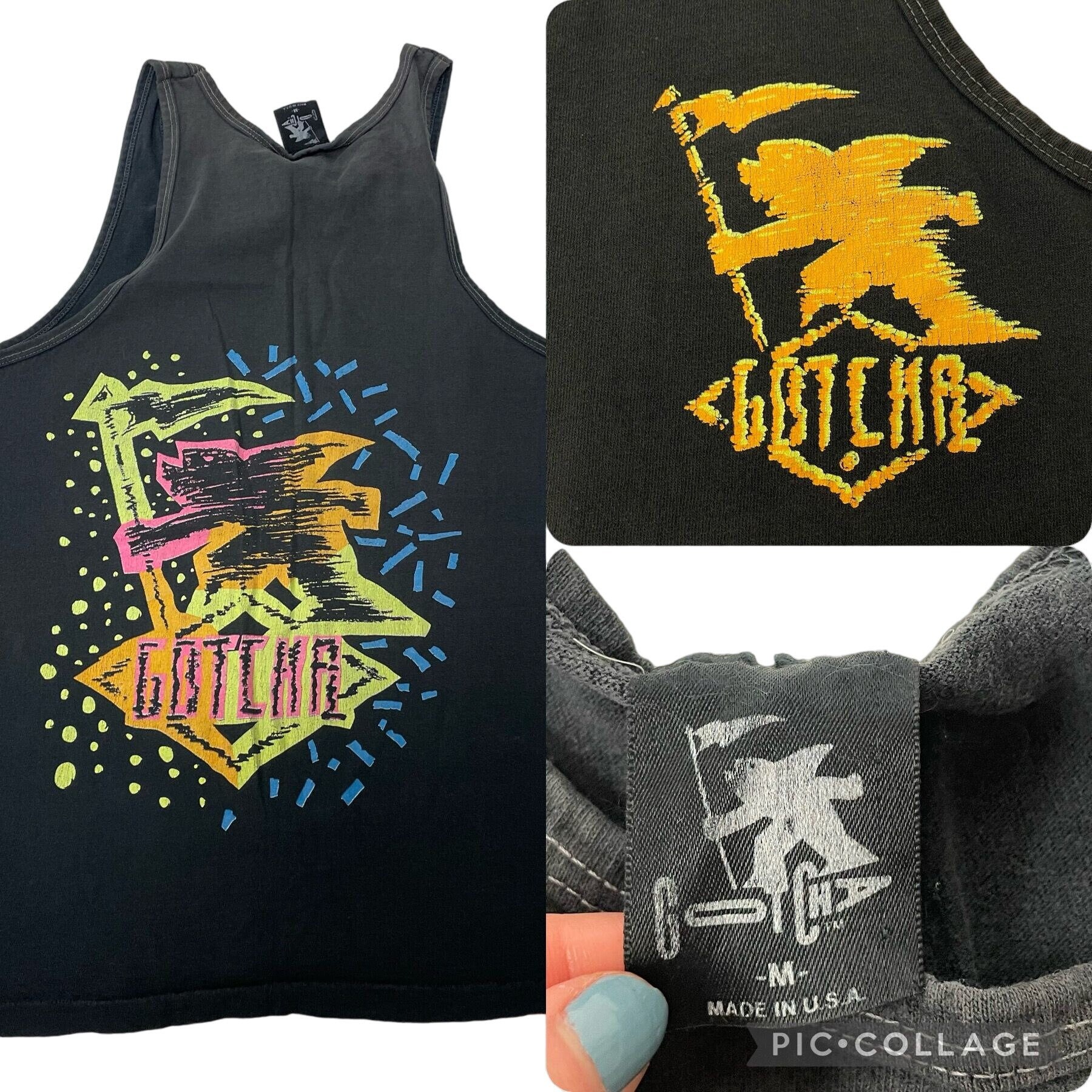 Santa Cruz California Surfer Retro 80s Tank Top – Vintage Beach Holiday Design