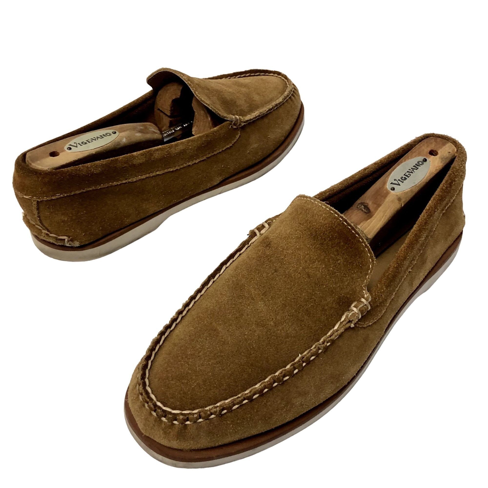 Brooks Brothers Men’s Brown Suede Penny Loafers Dress Shoes Size 12 Brooks Brothers Greenwich Penny Loafer - Free Shipping | DSW main image 3