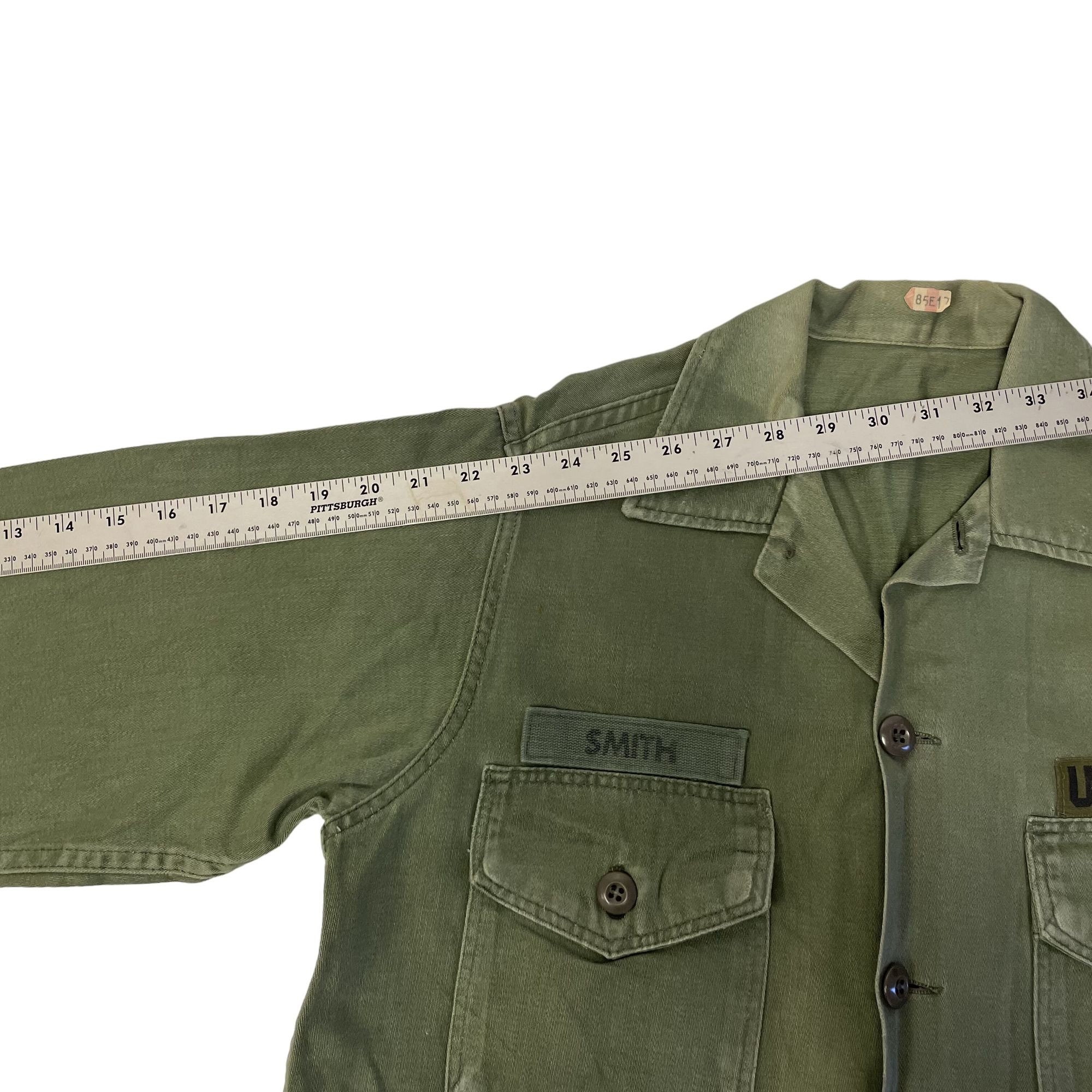 Vintage 70's NAM Era Military OG 107 Sateen Cotton Usn US