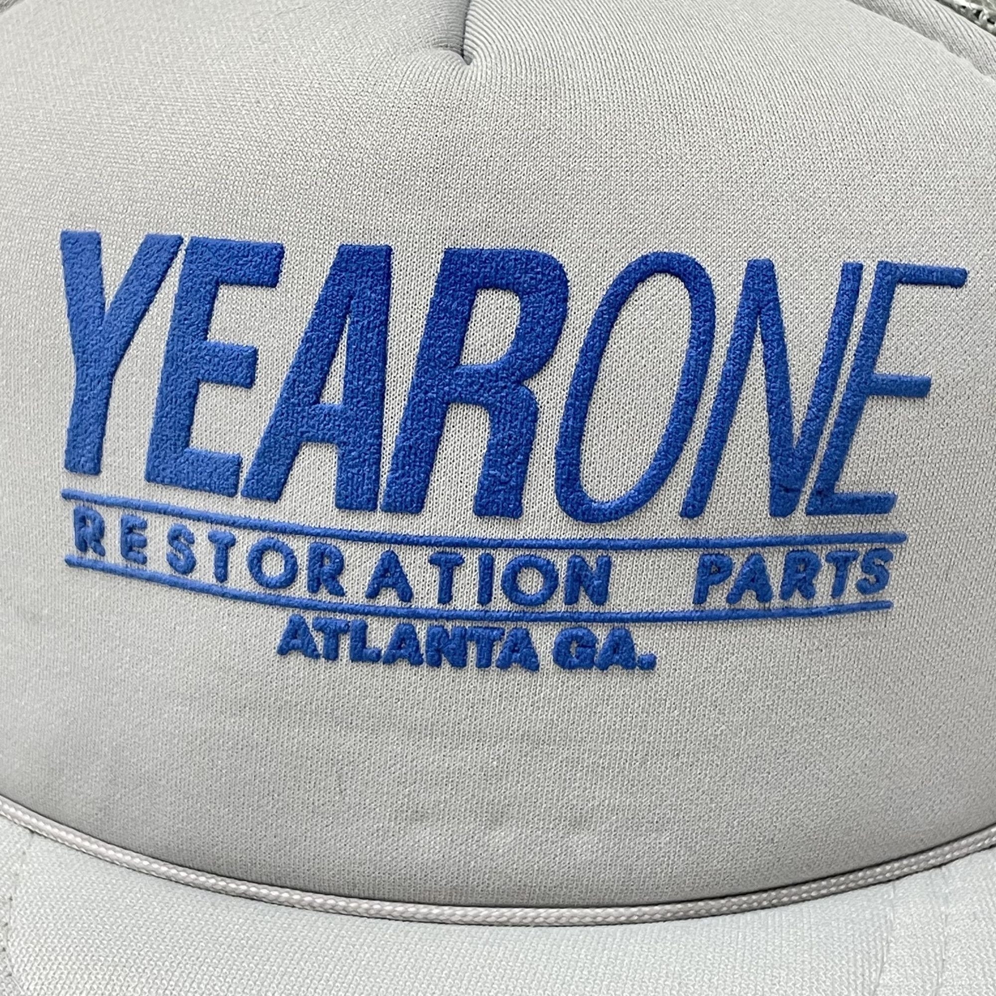 Nos Vintage 80's Yupoong Mesh Trucker Snap Back YEARONE