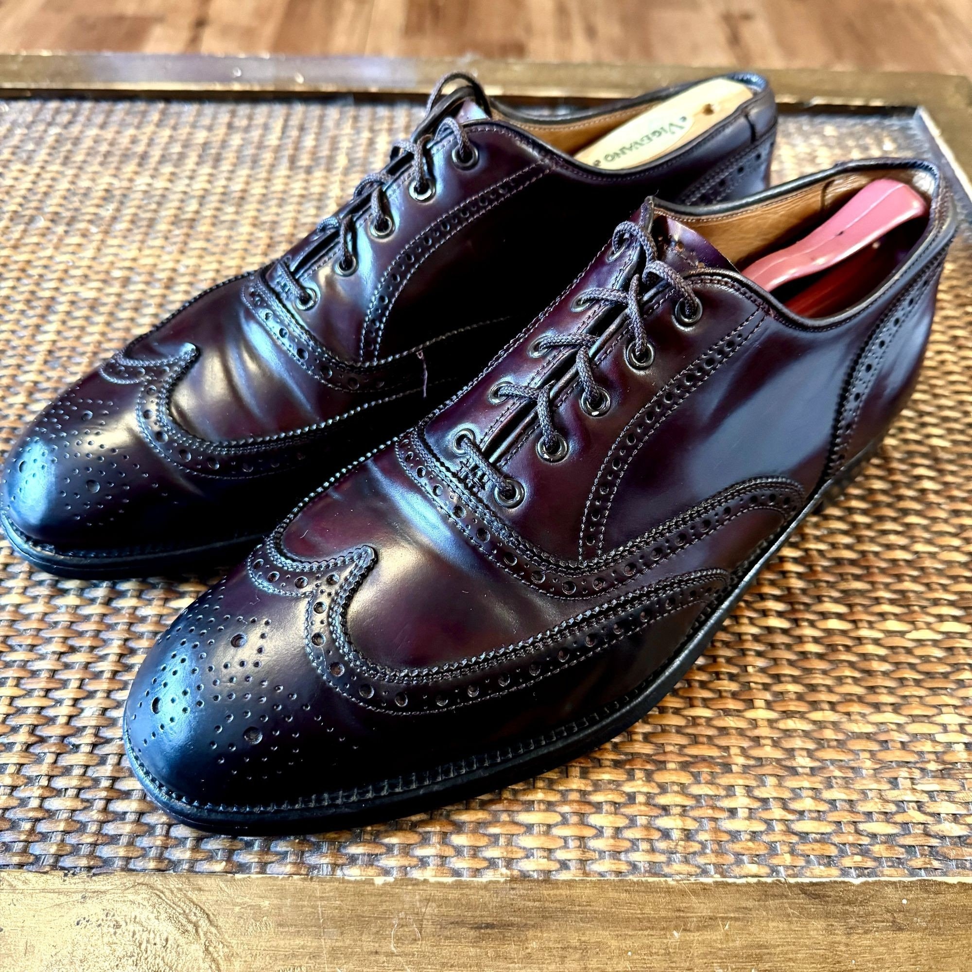Alden X Brooks Brothers A764 Men's SHELL CORDOVAN Wing Tip Alden X Brooks Brothers A764 Men's SHELL CORDOVAN Wing Tip