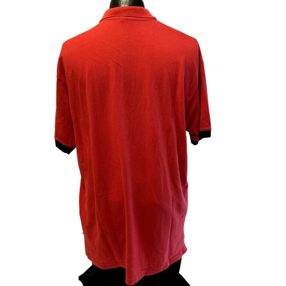 Vintage 90's Nutmeg Mills Men's Red Black CHICAGO… - image 3