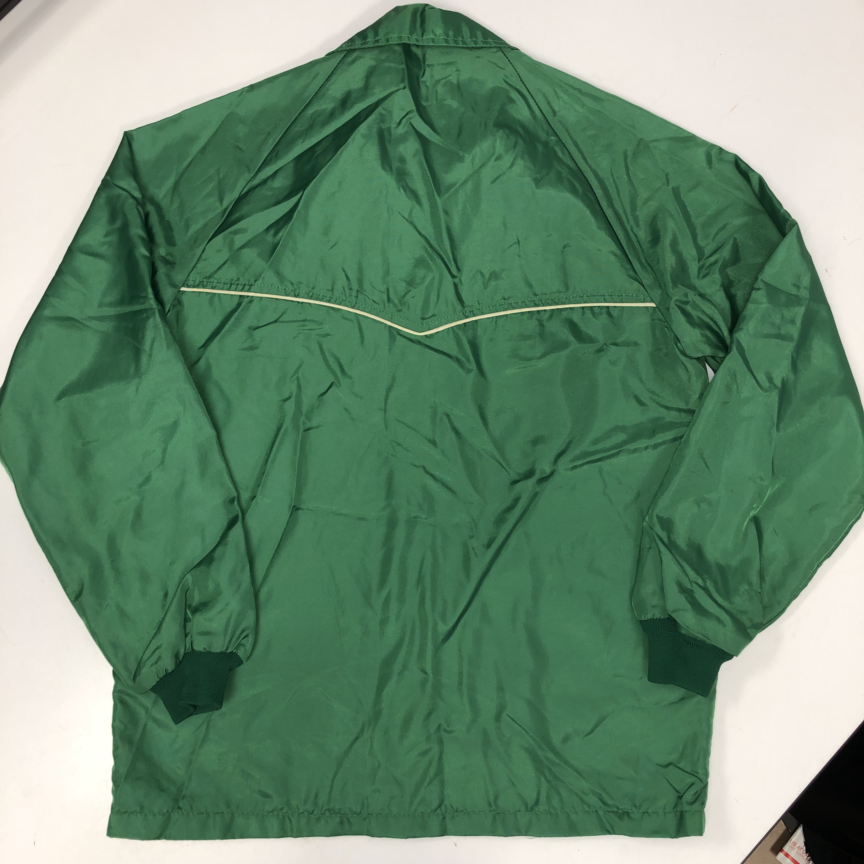 Vintage 70-80's Swingster Men Shiny Green Pioneer SEED Nylon Vintage 70-80's Swingster Men Shiny Green Pioneer SEED Nylon