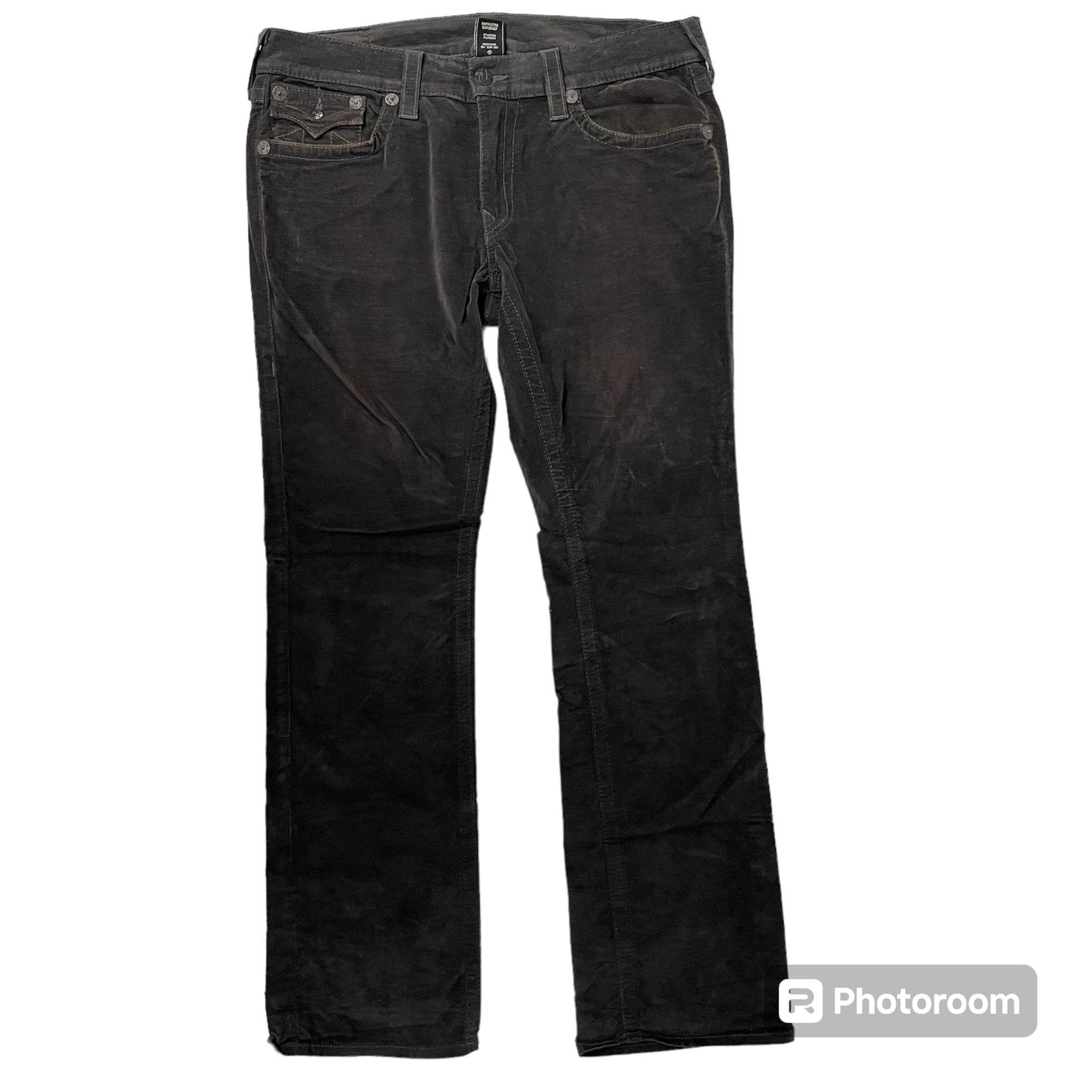 【TRUE RELIGION】 Noble Pants Black True Religion Jeans Cargo Pants Jet Black Men Size 38x32 | eBay