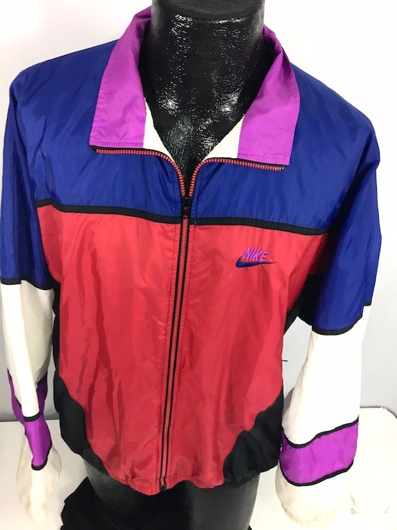 Nike colorblock hooded track jacket best sale
