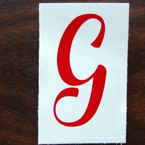 Custom Vinyl Decal - Single Initial Personalized for Car Laptop Tumbler - Womens Monogram Decal
