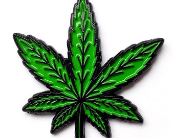 Weed Leaf Fridge Magnet - Metal Refrigerator Magnets for Kitchen Decor, Cute Magnets, Funny Magnets, Decorative Magnet