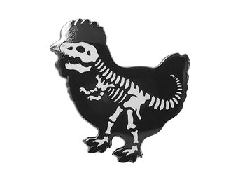 Chicken Dinosaur Skeleton Golf Ball Marker with Magnetic Hat Clip - Golf Gift Idea, Funny Golf Ball Marker, Golf Accessory