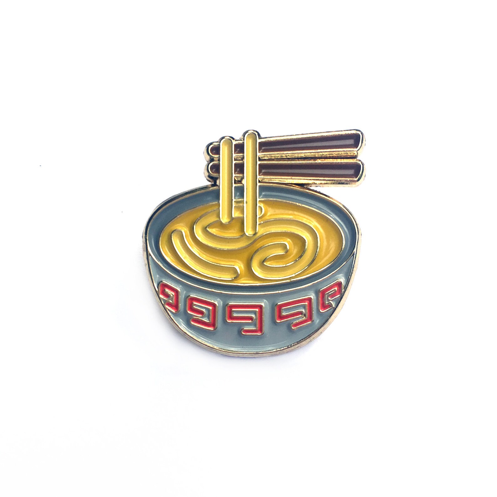 Ramen Pho Noodles Emoji Enamel Pin Etsy