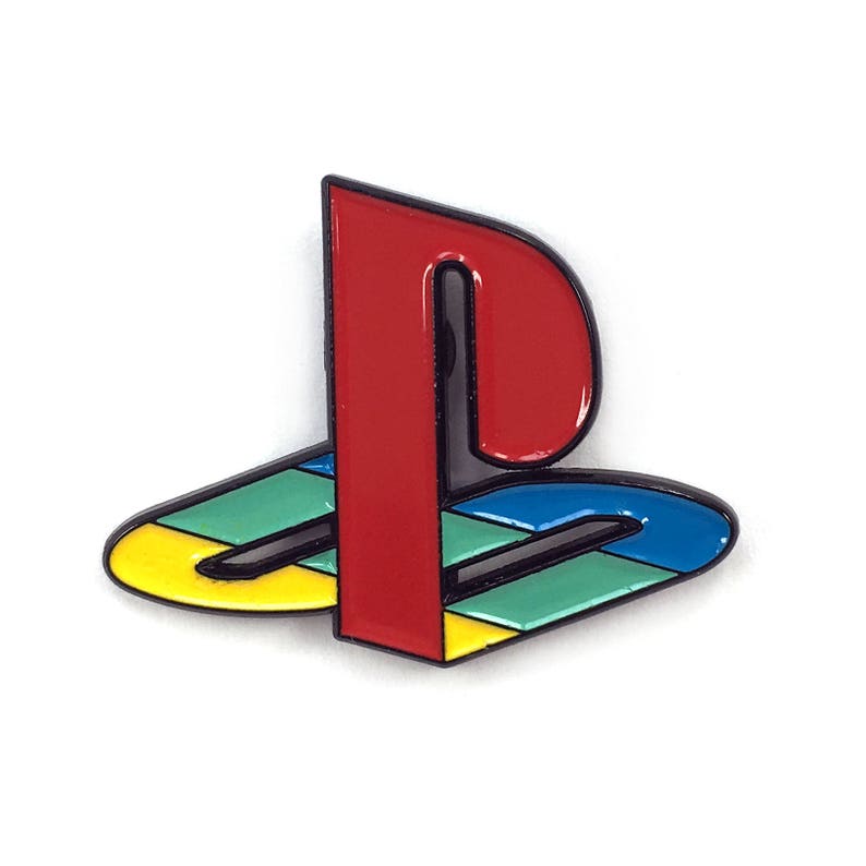 Playstation Enamel Pin for Backpack, Pin for Bag, Pin for Purse, Pin for Jacket, Lapel Pin, Enamel Pin for Kids, Enamel Pin for Fitted Hats 