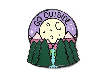 Go Outside Needle Minder - Magnetic Needle Holder | Funny Needle Keeper | Cute Needle Nanny | Cover Minder | Outdoors