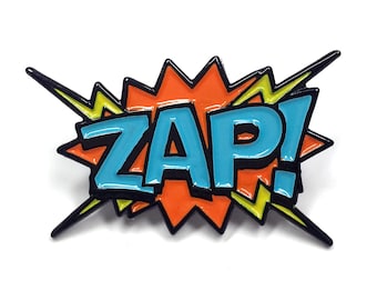 ZAP Enamel Pin – 1"