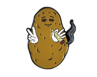 Baked Potato Enamel Pin – 1.25"