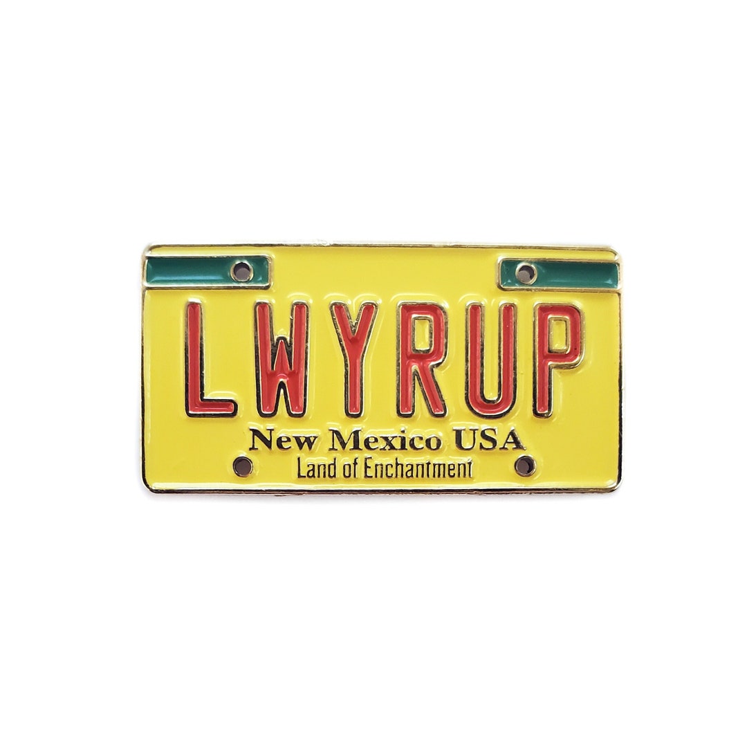 Mini Better Call Saul LWYRUP lawyer Up License Plate Sticker 