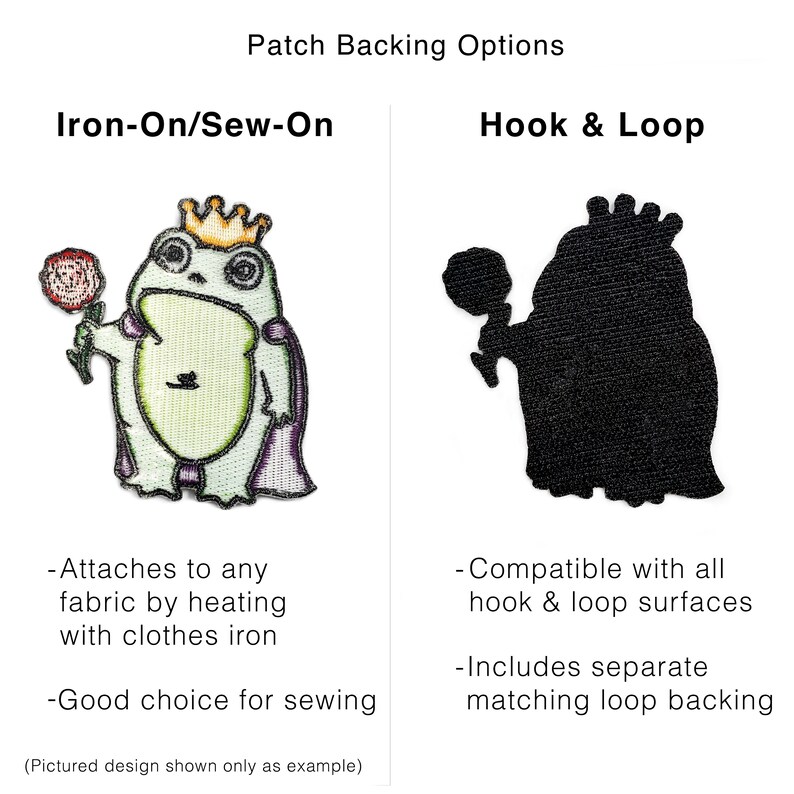 Void Cat Embroidered Patch – 3″ – Hook & Loop or Iron-On Backing zdjęcie 4