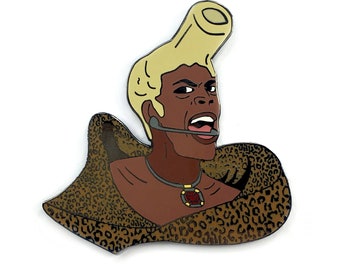 Ruby Rhod Enamel Pin Fifth Element Chris Tucker, Pin for Backpack, Pin for Bag, Pin for Jacket, Lapel Pin, Enamel Pin for Fitted Hats