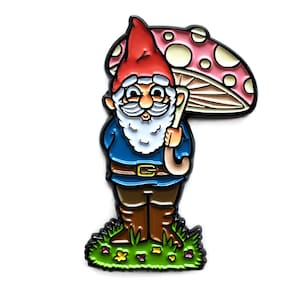 Garden Gnome Needle Minder - Magnetic Needle Holder | Funny Needle Keeper | Cute Needle Nanny | Cover Minder