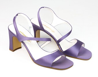 lilac low heels