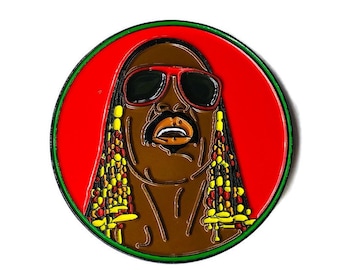 Stevie Wonder - Soft Enamel Pin
