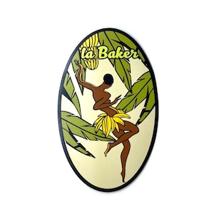 Josephine Baker -  3” Oval Vinyl Sticker