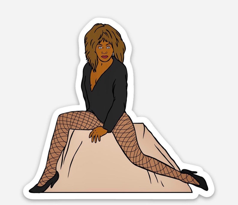 Private Dancer Vinyl Sticker/Laptop Decal image 1