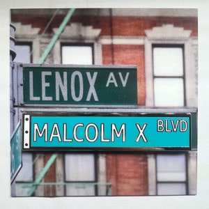 Malcolm X Blvd - Enamel Pin