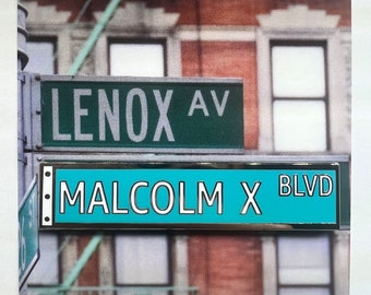 Malcolm X Blvd - Enamel Pin