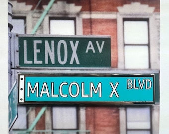 Malcolm X Blvd - Enamel Pin