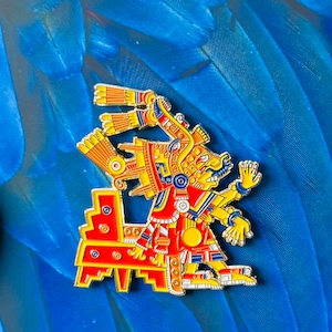 Xochiquetzal Soft Enamel Pin (Large Pin)