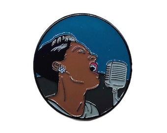 Billie Holiday - Soft Enamel Pin
