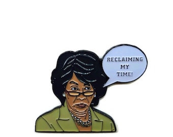 Maxine Waters - Soft Enamel Pin