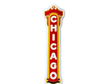 Chicago - Decorative Vinyl Magnet