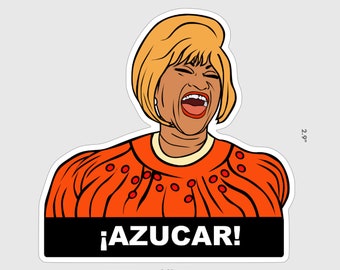 AZUCAR! -  Vinyl Sticker/Laptop Decal