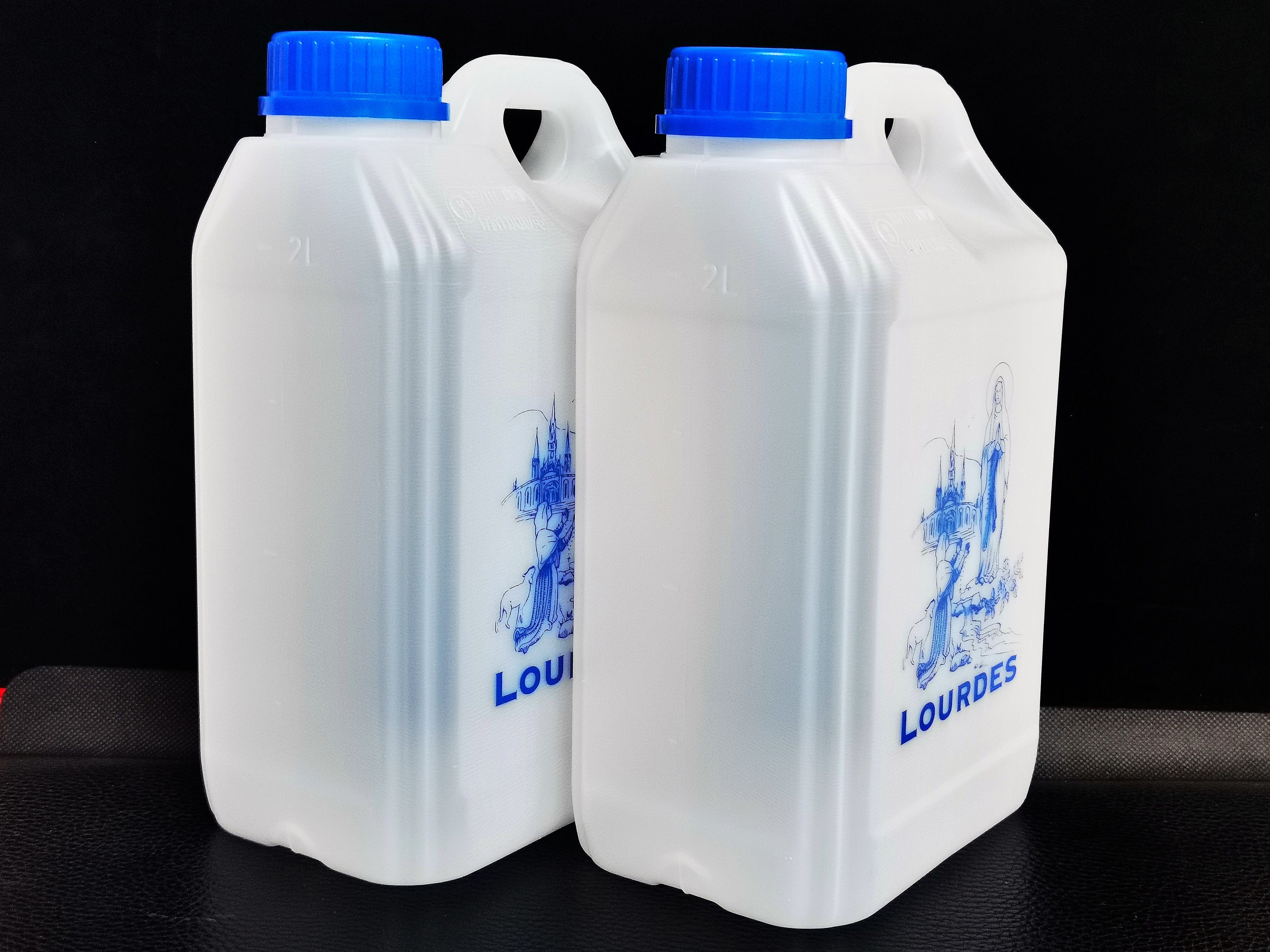 Lourdes Eau 4 Litres Directement de La Source Sainte