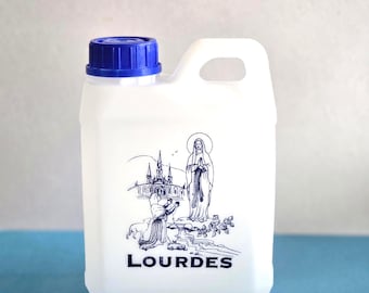 1 litro de Agua de LOURDES directamente de la Fuente Santa.