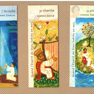 CARTES DE PRIÈRE / signets