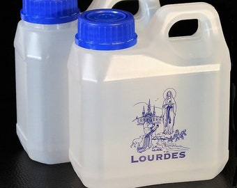 2 x 750ml LOURDES Water straight from the Holy Source.