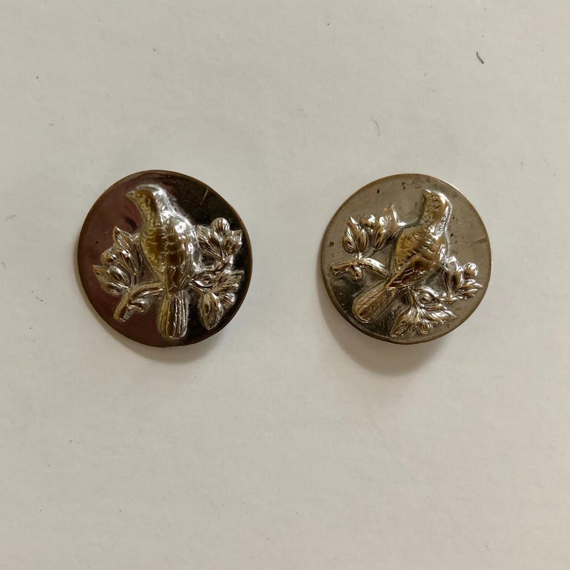 Embossed Buttons - Etsy