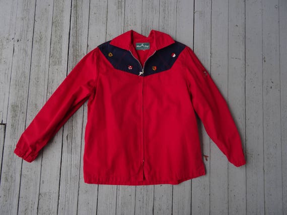 50's Red Jacket White Stag Outerwear Camping Hikin