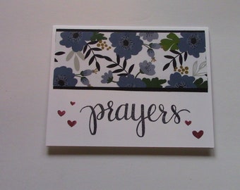CARD, Sympathy, Encouragement, Comfort, Prayers