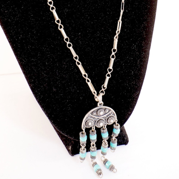 Rafael Dominguez Mexican Sterling Silver Necklace