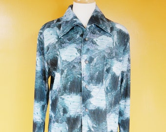 Chemise Habillée Brooks Brothers 17.5 36 Bleu Et Blanc Rayées - Non Repassable, Occasion Très Bon état