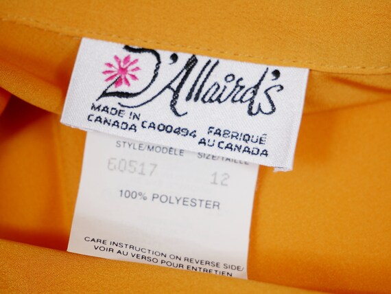 Orange Spice Button Down Blouse - image 8