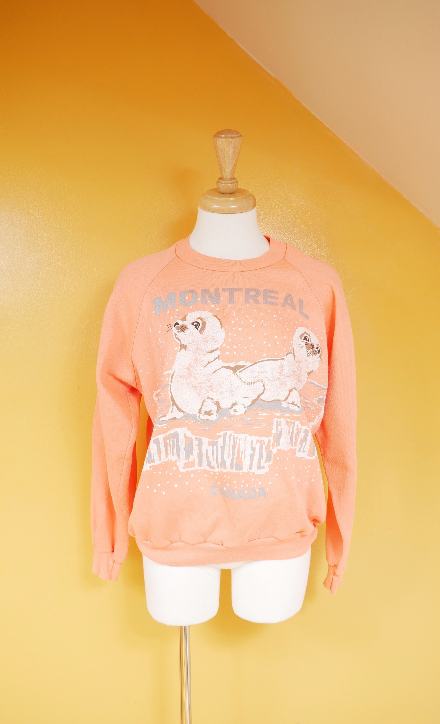 Coral pink sweatshirt cheap