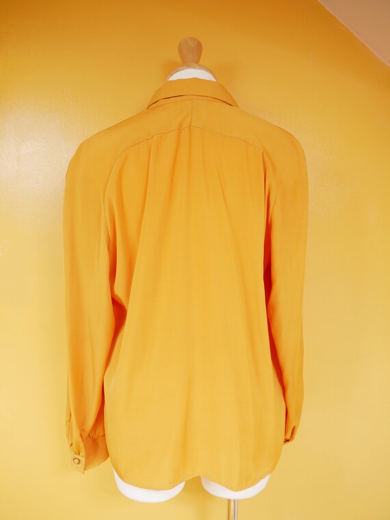 Orange Spice Button Down Blouse - image 7