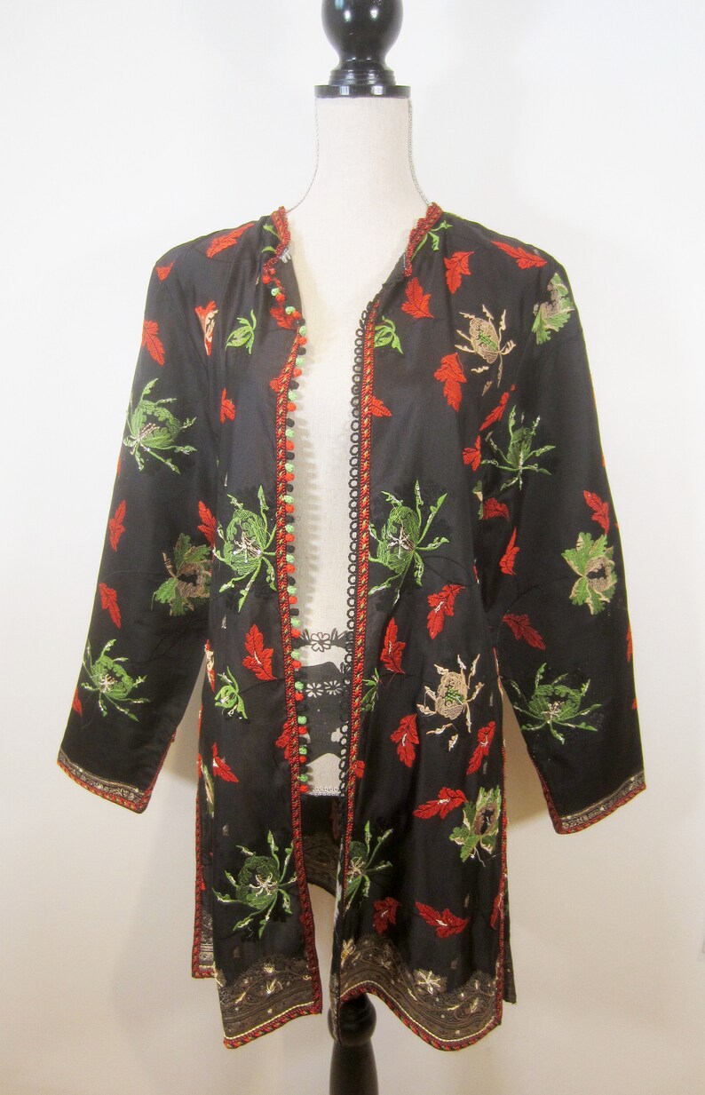 long silky jacket